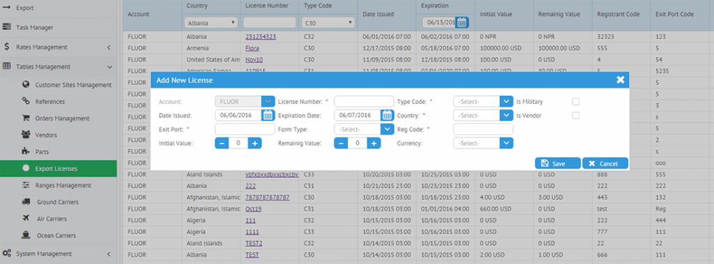 Logistics and Supply Chain Management system