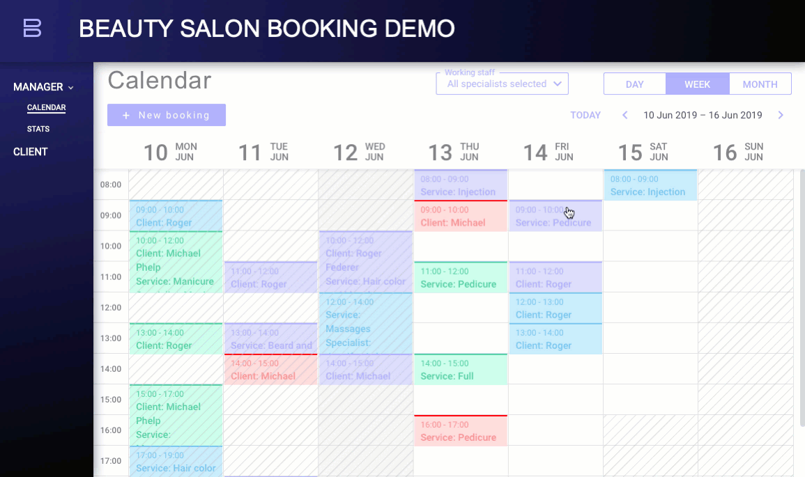 How We Developed An Online Booking System For The Chain Of Salons XB   Salondemo 01 