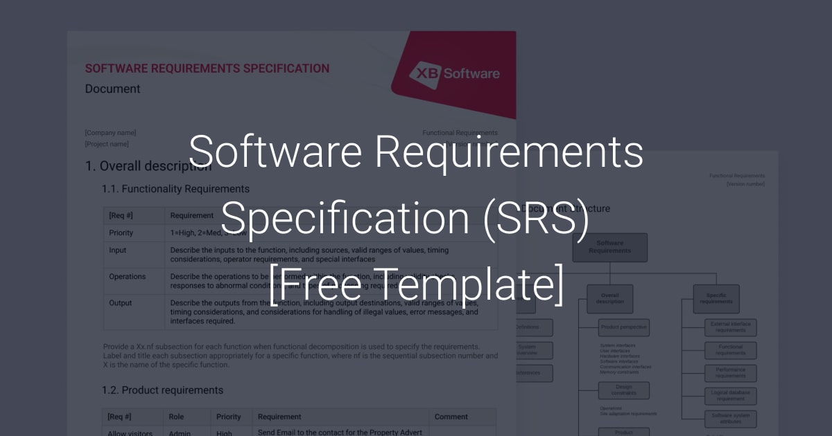 Software Srs Template