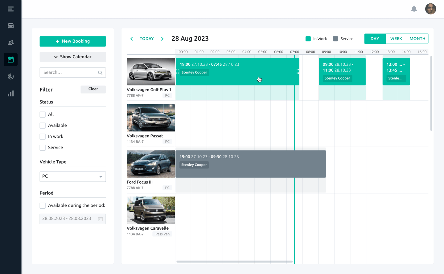 Fleet Management System Demo - XB Software