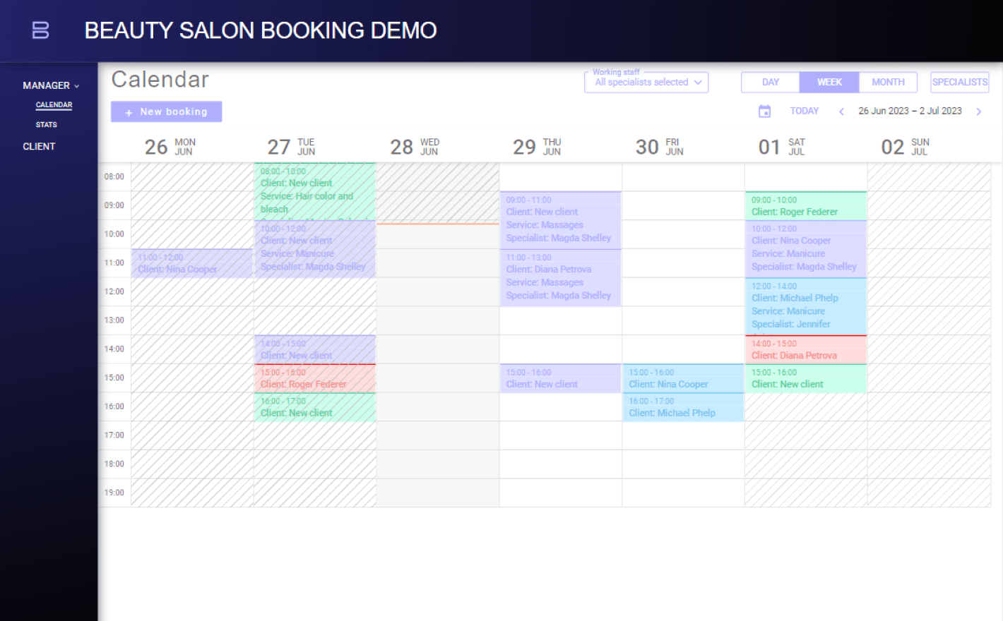 Salon Booking and Management Systems 1
