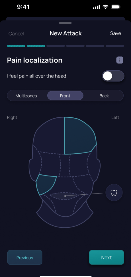 Migraine Tracking Tool for Patient Management Software