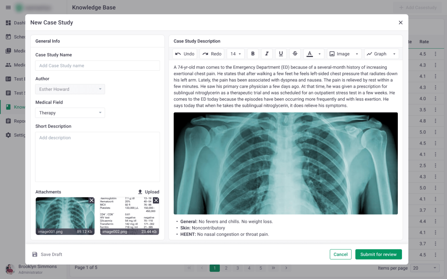 Medical Professional Testing System