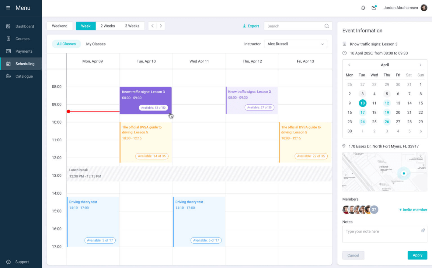 Booking and Scheduling Systems