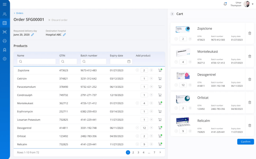 Pharmacy Order Management System