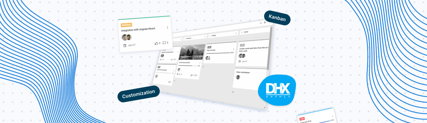 How Kanban Customization Helps TV Media Management Processes (feat. DHTMLX Kanban)