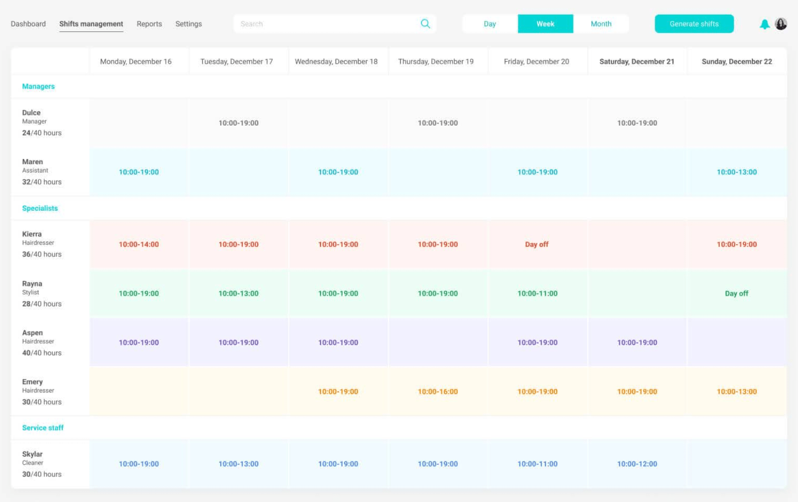 Automated and Online Scheduling