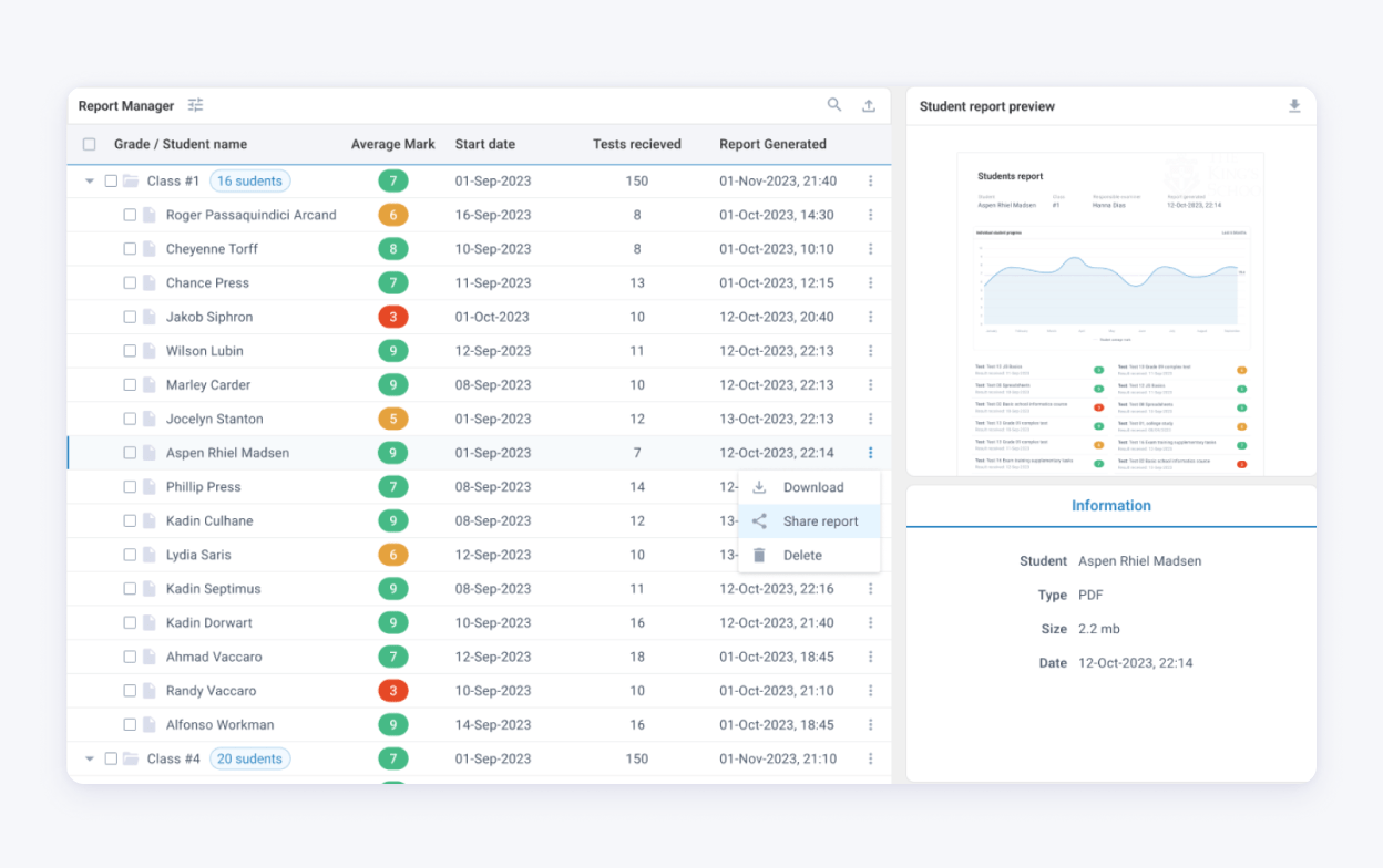 Advanced Reports & Dashboards