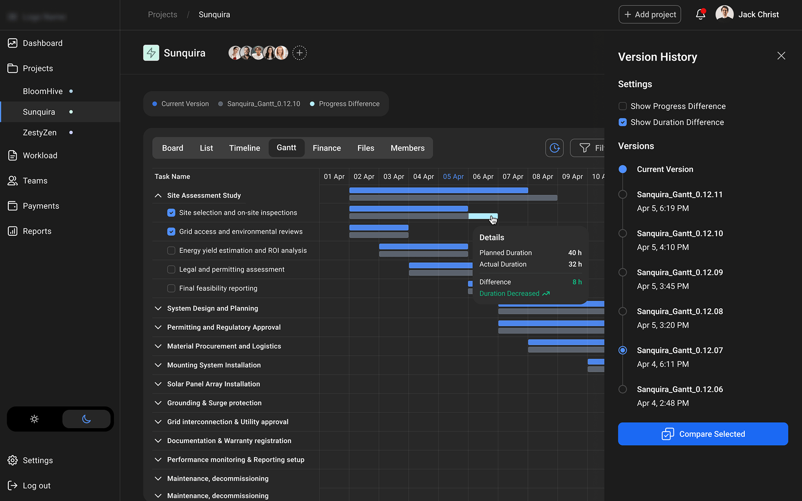 Historical Data & Versioning