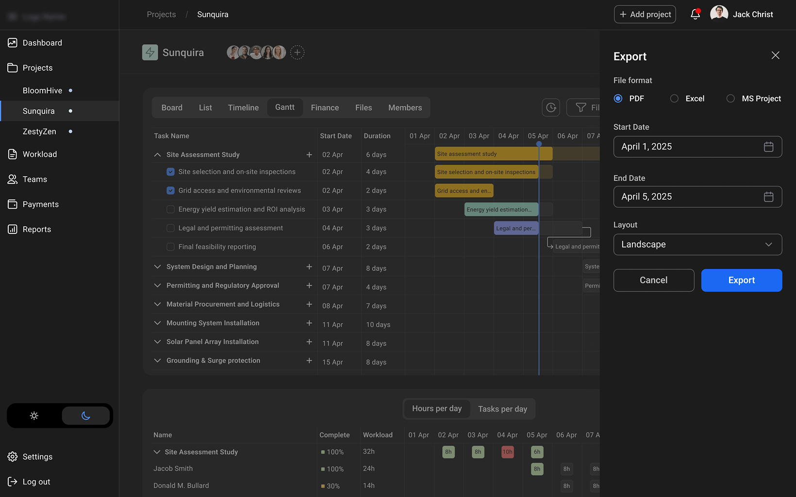 Data Export & Integrations