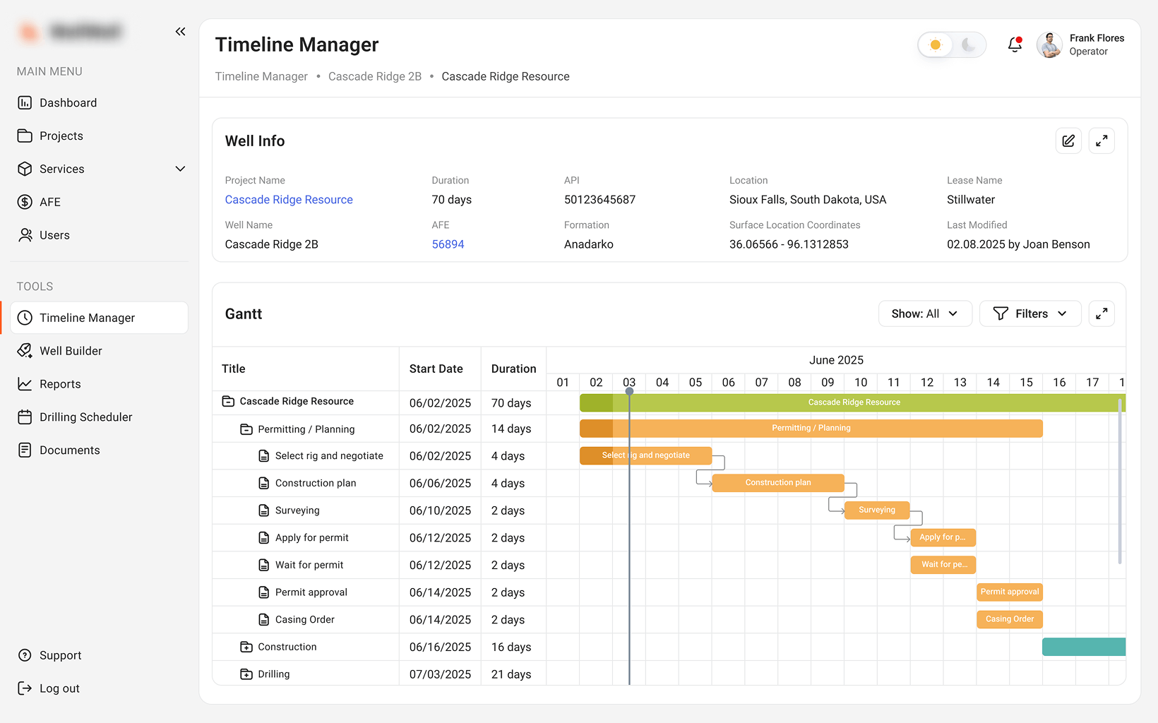 Timeline Manager