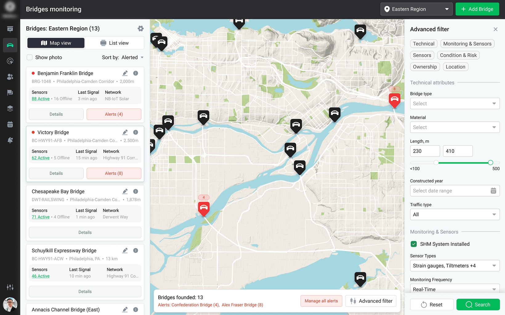 Sensor Signal Configuration & Monitoring