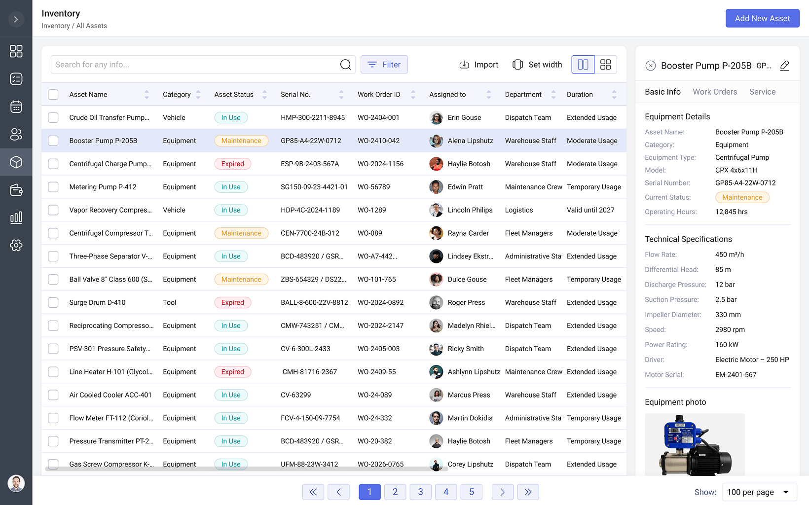 Inventory Management with GPS Tracking