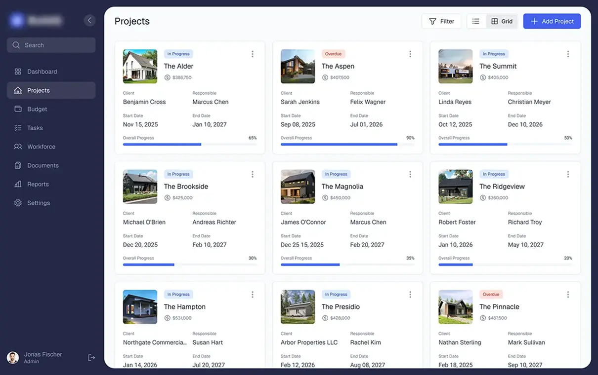 Construction Workforce Scheduling Platform